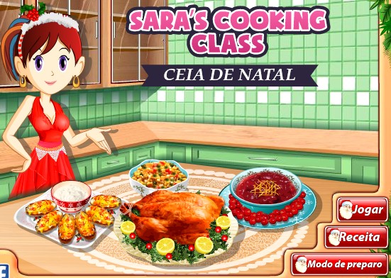 Total Games - Jogos Online Grátis: Culinária da Sara: Ceia de Natal